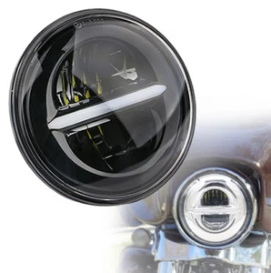 Dot Approved 7" Round LED Headlight Hi/Lo Beam DRL For Jeep Wrangler JK TJ CJ - Bild 1 von 7