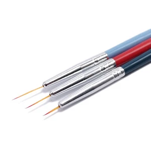 Lot de 3 Pinceaux de Précision Ultra Fins pour Modélisme Maquettisme WARHAMMER - Photo 1/3