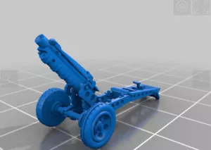 28mm/1:56th Resin WW2 American 75mm M1 Pack Howitzer - Picture 1 of 1