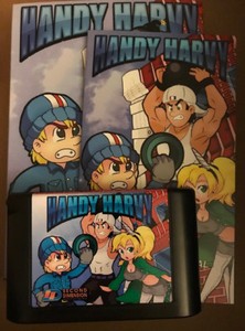 Handy Harvy Sega Genesis/Mega Drive BRAND NEW CIB