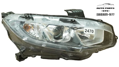 Faro halógeno del lado del pasajero delantero derecho Honda Civic 2016-2019 recambio Foto 1 de 4