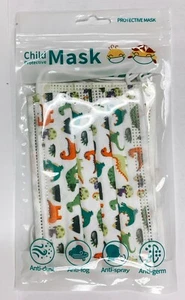 25 PACK Children Face Mask Disposable 3-Ply Mouth Cover AUTHORIZED DEALER - Picture 1 of 3