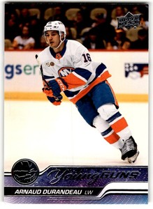 2023-24 Upper Deck Young Guns Arnaud Durandeau Rookie #217 New York Islanders
