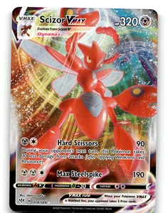 Holograma arte completo Scizor VMAX 119/189 Darkness Ablaze - Imagen 1 de 2