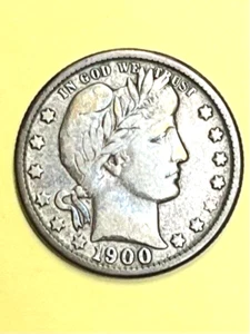 1900- O Barber 25c CHOICE Very Fine from Chelseararecoins - Picture 1 of 2