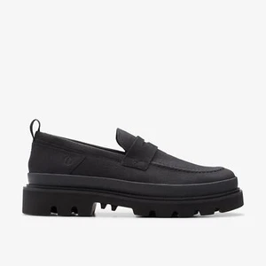 Clarks Men's Badell Step Black Nubuck 26176091 - Picture 1 of 6