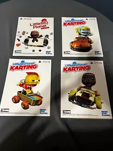 4 Little Big Planet Store Display Window Decal Clingy Sony PS3 PS Vita New Set - Picture 1 of 8