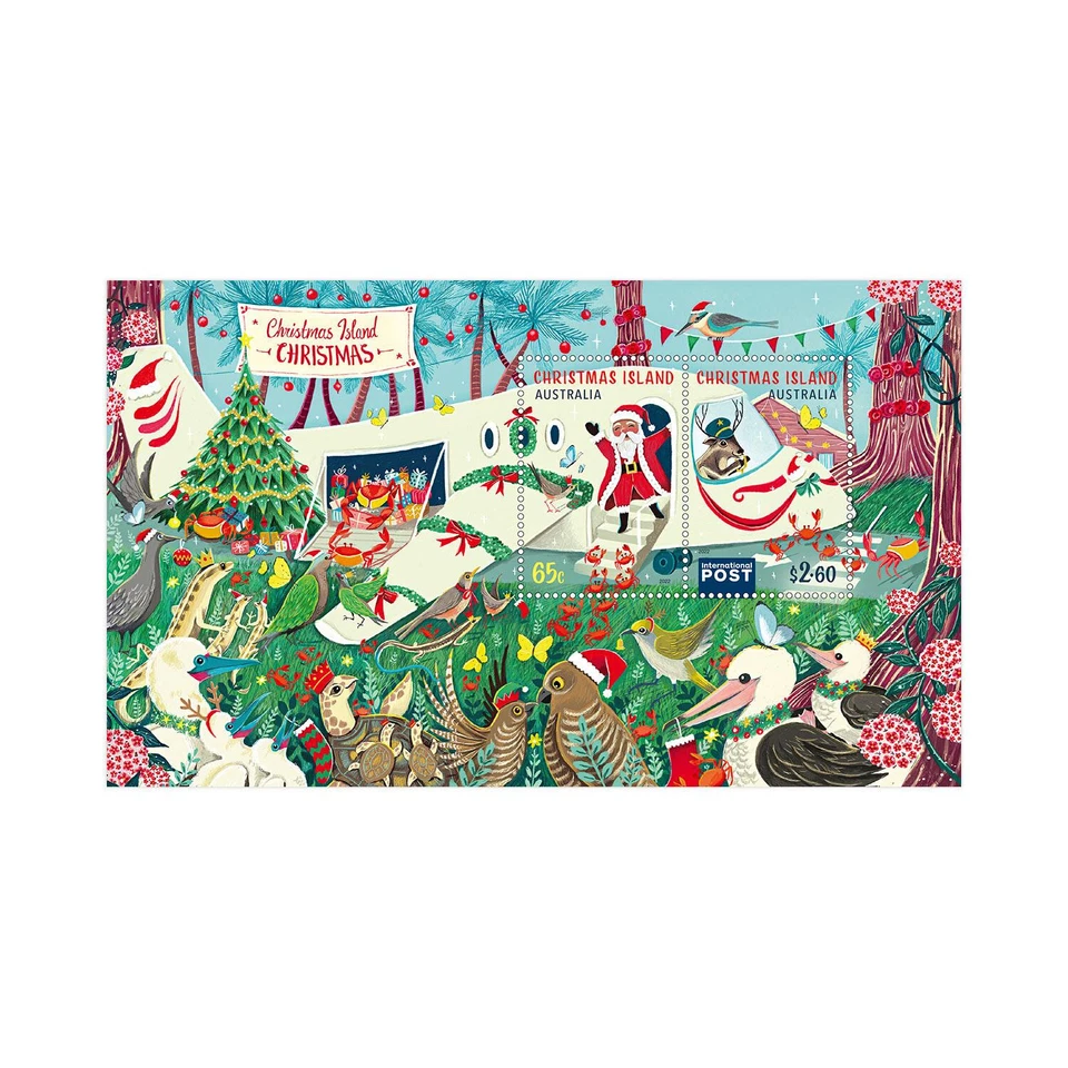 Australia 2022 - Christmas Island Christmas 2022 Minisheet - Image 1 of 1