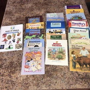 NEW - Set of 20 Books & Teacher Guide - Third Grade Steck-Vaughn Pair-It F & NF - Picture 1 of 12
