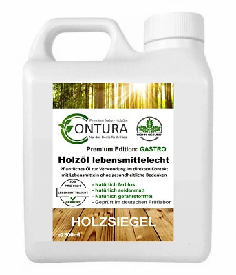 Holzöl Lebensmittelecht Arbeitsplattenöl Schneidebrett Holz Öl Naturöl Pflegeöl - Bild 1 von 4