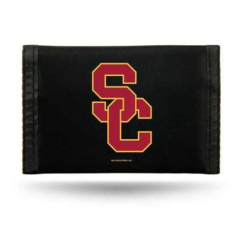 USC Trojans Nylon Wallet.  Trifold.  #385 Cover
