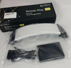 LIAN LI ADDRESSABLE RGB STRIMER PLUS 24-PIN Extension 200mm - Picture 1 of 3