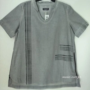 KEKOO süßes Tunika Long-Shirt trendige Details Baumwolle Gr. 50-52-54 (4) salbei - Bild 1 von 6