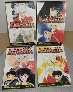 Inu Yasha Volumes 6, 16, 17, 18 by Rumiko Takahashi 2003 Manga English - Picture 1 of 6