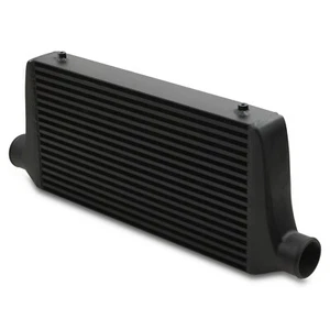 DIRENZA MVT 3" BLACK ALUMINIUM DIY TURBO UPRATED FRONT MOUNT INTERCOOLER FMIC - Bild 1 von 6