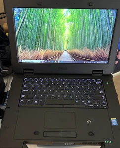 Dell Latitude Rugged Extreme 7404 i7-4650 TOUCHSCREEN 16GB 256GB SSD 10 Pro - Picture 1 of 14