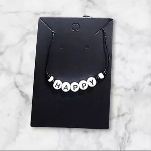 „Happy-Buchstaben-Armband mit elegantem Design und dem Wort (HAPPY), um Ihrem Er - Bild 1 von 2
