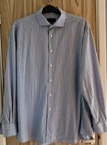Osborne. Men's Cotton Shirt. Size 17" 43cm - Picture 1 of 3