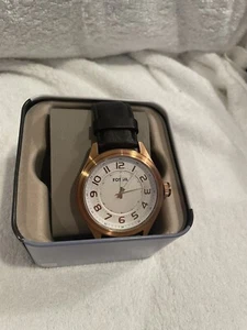 Fossil Classic White Dial Leather Strap Men's Watch BQ2245 - Picture 1 of 8