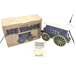 VTG Mitchers Whiskey Wagon Westenberger Ice 1979 Decanter Collectible Box - Picture 1 of 14