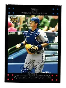 2007 Topps Updates & Highlights #UH159 Jarrod Saltalamacchia Texas Rangers - Picture 1 of 2