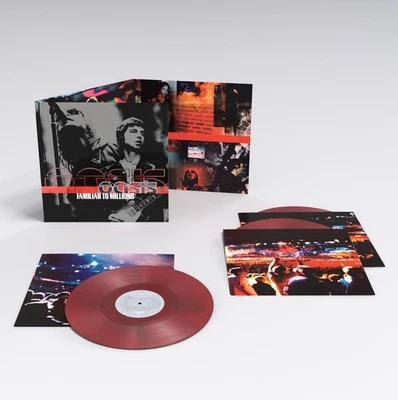 Oasis Familiar To Millions Exclusive Red Vinyl 25th Anniversary Rare. - Image 1 of 4