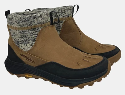 MERRELL SIREN 4 Botas de Invierno Marrón Pull On para Mujer 8 Foto 1 de 4