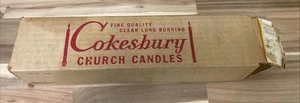 Vintage 12 Cokesbury Church Kerzen 13 1/2” lang 5/8” Durchmesser New Old Stock - Bild 1 von 9