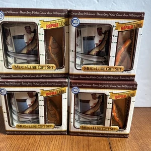 Juego de 4 tazas y señuelos de pesca Rapala set de regalo taza nuevo en caja 590 - Imagen 1 de 6