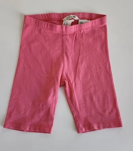 H&M Girl’s Organic Cotton Blend Pink Bike Shorts Size 6-7 Yrs Pre-owned - Picture 1 of 5