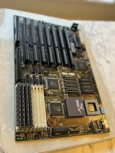Asus ISA-486 Vintage Motherboard 486 DX 33 - Photo 1/7