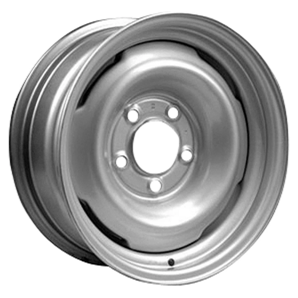 Refurbished 15x6 Painted Black Wheel for 2000-2002 Chevrolet Astro Van 560-08045 - Image 1 of 1