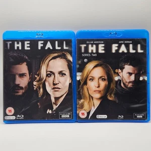 The Fall Seasons 1 & 2 Blu-ray - Gillian Anderson, Jamie Dornan- VGC - Free Post - Picture 1 of 14