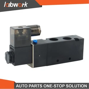 Labwork 3/8 Inch 5 Way 2 Position Electric Solenoid Air Valve 110V AC - Picture 1 of 24
