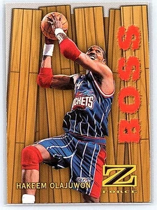 1997-98 SkyBox Z-Force #15 /B Hakeem Olajuwon Boss - Picture 1 of 2