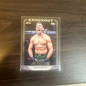 2024 TOPPS UFC KNOCKOUT BASE CARD MIDDLEWEIGHT DRICUS DU PLESSIS #53 - Picture 1 of 1