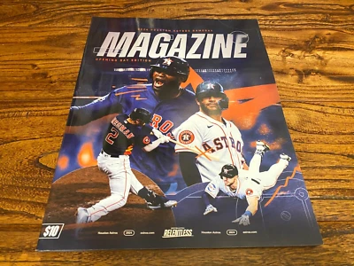 2024 Houston Astros Commemorative Opening Day Game Program 3/28/2024 vs Yankees - Image 1 of 4