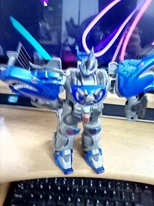 "Figura de acción Transbotix: Robo War*Shark Samurai*, 9", 2002 Sunco LTD - Imagen 1 de 6