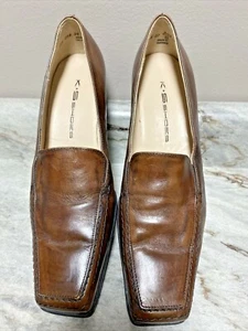 K+S Shoes Made in Germany Leather Square Toe Heel US 8 - Picture 1 of 7