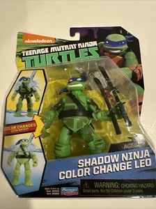 Shadow Ninja Cambio de Color Leo 2016 Teenage Mutant Ninja Turtles TMNT Leonardo - Imagen 1 de 13