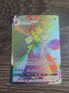 Scizor VMAX Secret Rare 193/189 Pokemon TCG DarknessAblaze NM/M - Picture 1 of 2