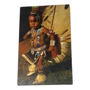Postal Little Nonnie Pawnee Otoe Bailarina De Colección B87 - Imagen 1 de 2