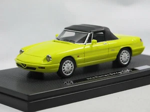 Milena Rose 1990 Alfa Romeo Spider Serie 4 Ultima Softtop Giallo Ginestra 1/43 - Foto 1 di 5