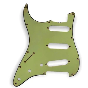 Aged Pre CBS Nitrate Cellulose 62 Pickguard Mint Green Thick Layer fit Strat® - Bild 1 von 11