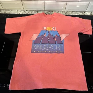 EUC Single Stitch Vintage 1991 Fun Fest Festival Tshirt Size Small Kids No Tag - Picture 1 of 5