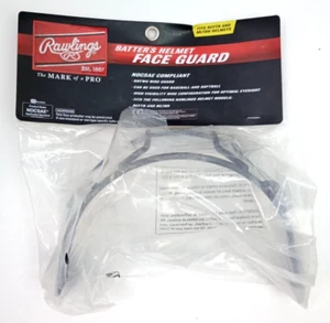 Batters Helm Gesichtsschutz Rawlings schwarz PASST ZU RCFTB UND MLTBH Baseball Zubehör - Bild 1 von 4