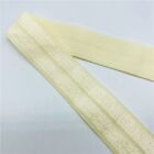 Elastic Ribbon Lace Trim Waist Band Multicolor Fold Over Spandex Garment Sewing