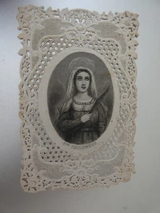 image pieuse canivet dentelle ste philomene , durand - Picture 1 of 1