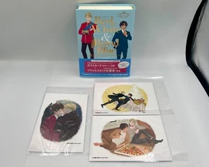 Red, White & Royal Blue by Casey McQuiston Collector's Ed. Japan with post card - Imagen 1 de 12