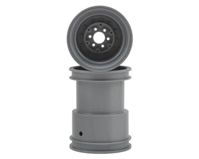 JConcepts Tribute 2.6 x 3.6 Monster Truck Felgen mit Adaptern Silber JCO3377S  - Bild 1 von 4